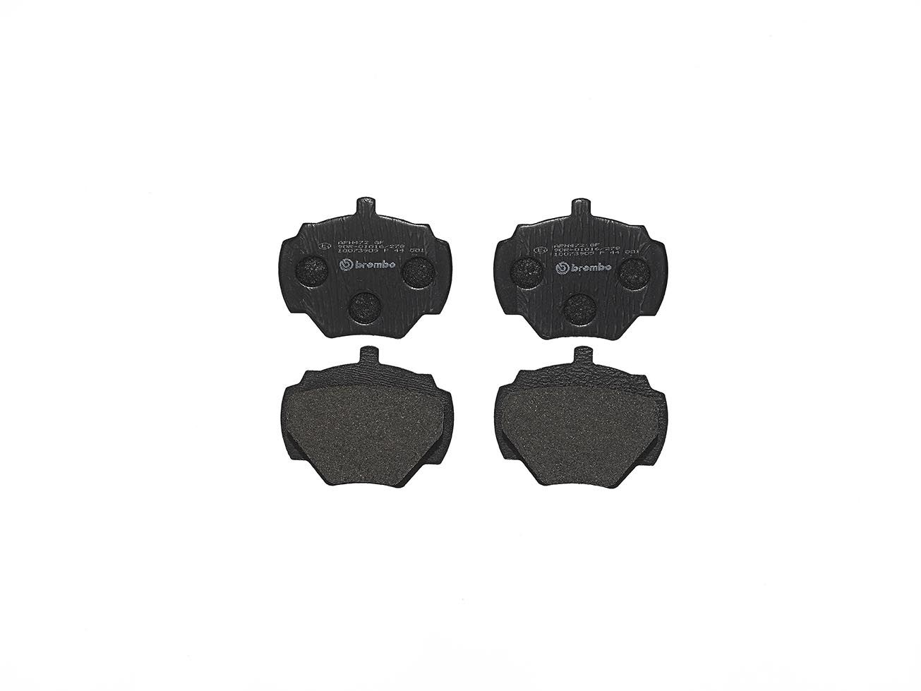 Гальмівні колодки дискові BREMBO P44001 - zapix