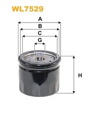 Оливний фільтр WIX FILTERS WL7529