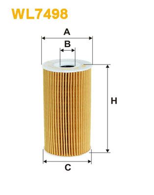 Оливний фільтр WIX FILTERS WL7498 - zapix