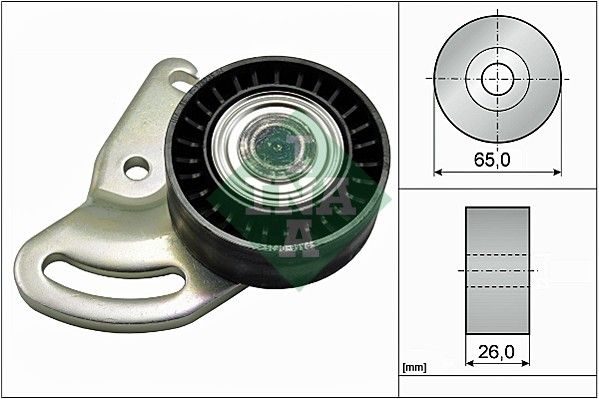 Ролик натяжний ременя приводного SCHAEFFLER INA 531059130 - zapix