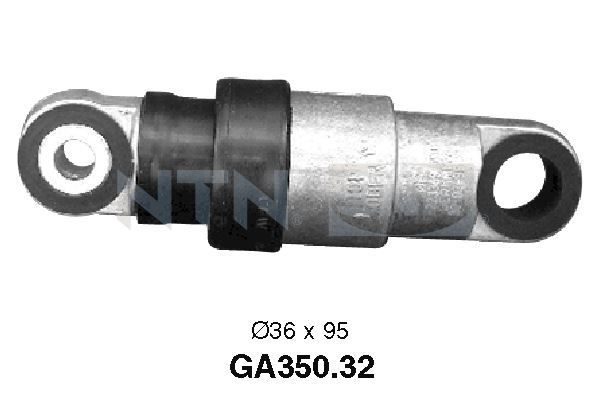 Ролик натяжний ременя приводного SNR GA35032 - zapix