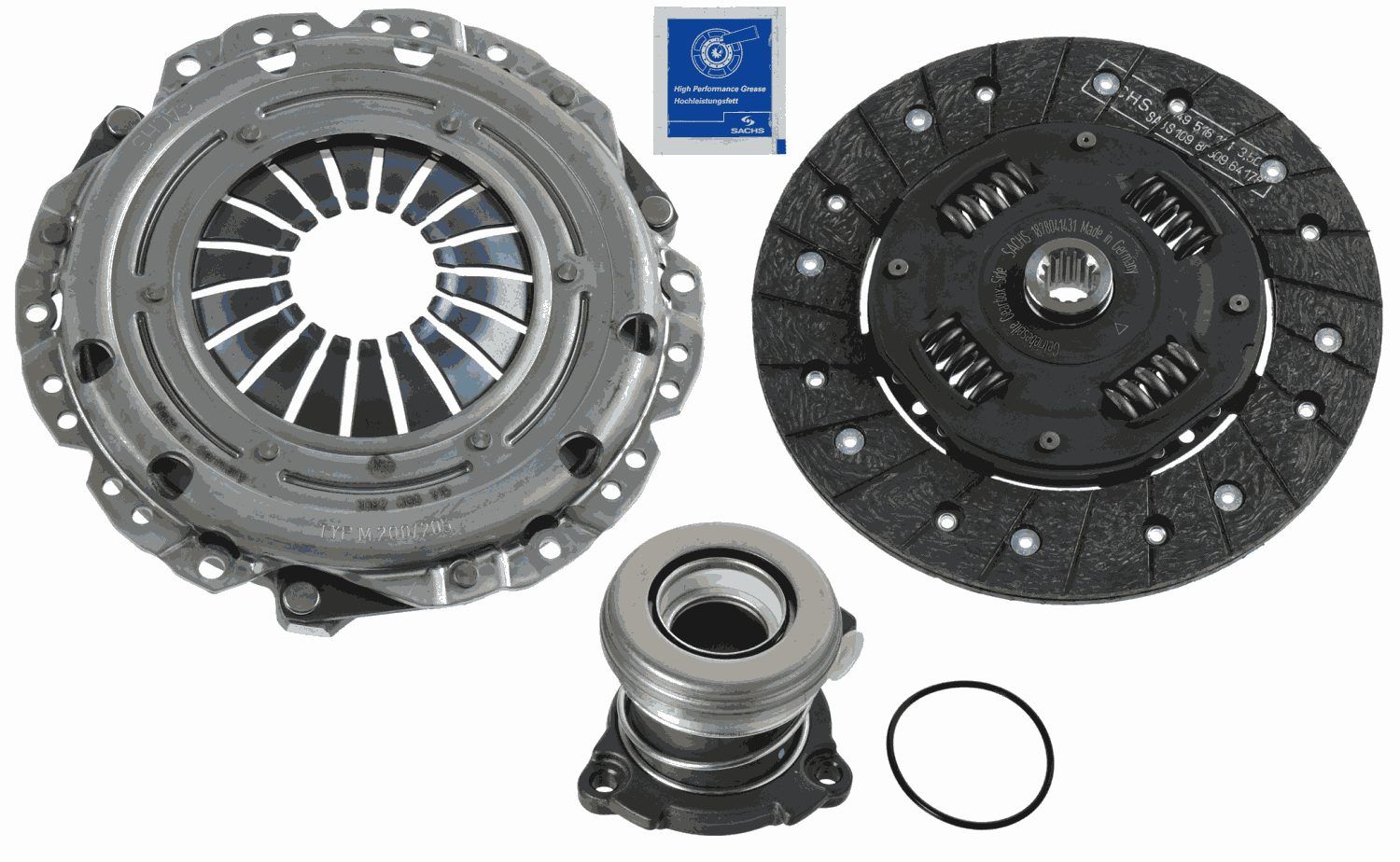 Комплект зчеплення SACHS 3000990160 - zapix