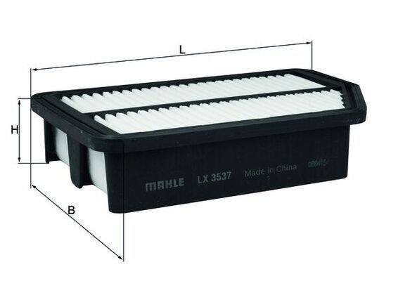 Повітряний фільтр MAHLE LX3537 - zapix