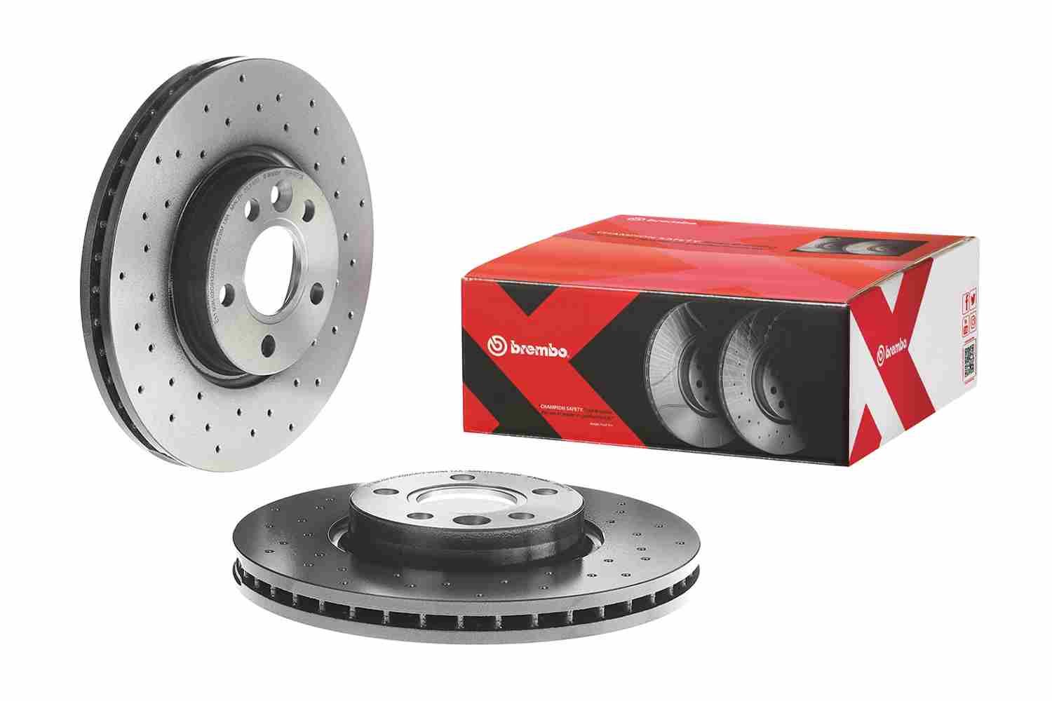 Гальмівний диск BREMBO 09A4271X - zapix