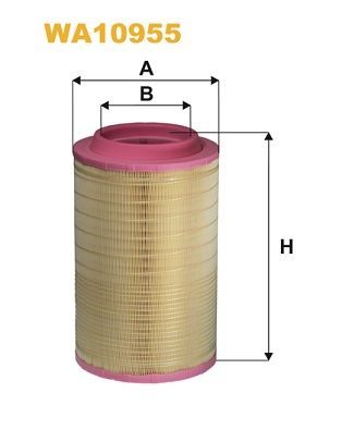 Повітряний фільтр WIX FILTERS WA10955 - zapix