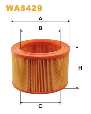 Повітряний фільтр WIX FILTERS WA6429