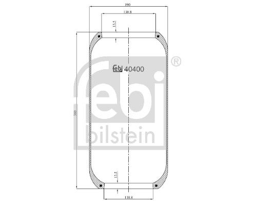 Пневматична підвіска FEBI BILSTEIN 40400 - zapix
