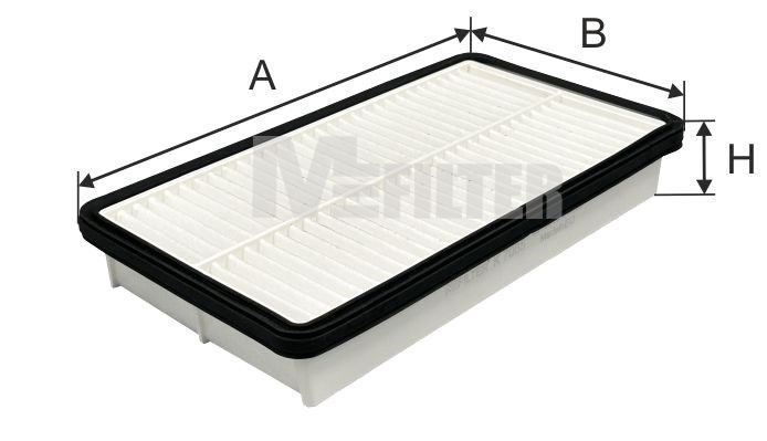 Повітряний фільтр MFILTER K7065 - zapix