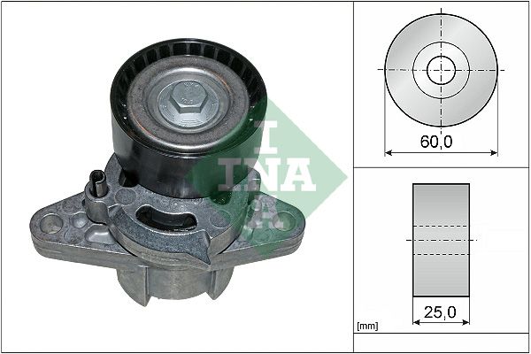 Натяжний пристрій ременя поліклінового SCHAEFFLER INA 534027110 - zapix