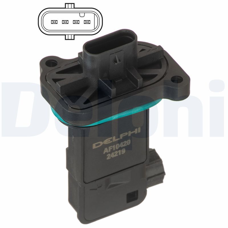 Витратомір повітря DELPHI AF1042012B1 - zapix