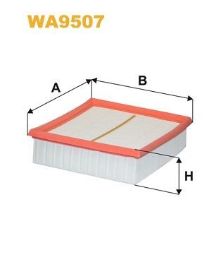 Повітряний фільтр WIX FILTERS WA9507