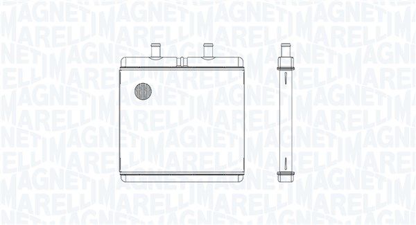 Радіатор пічки MAGNETI MARELLI 350218072000 - zapix