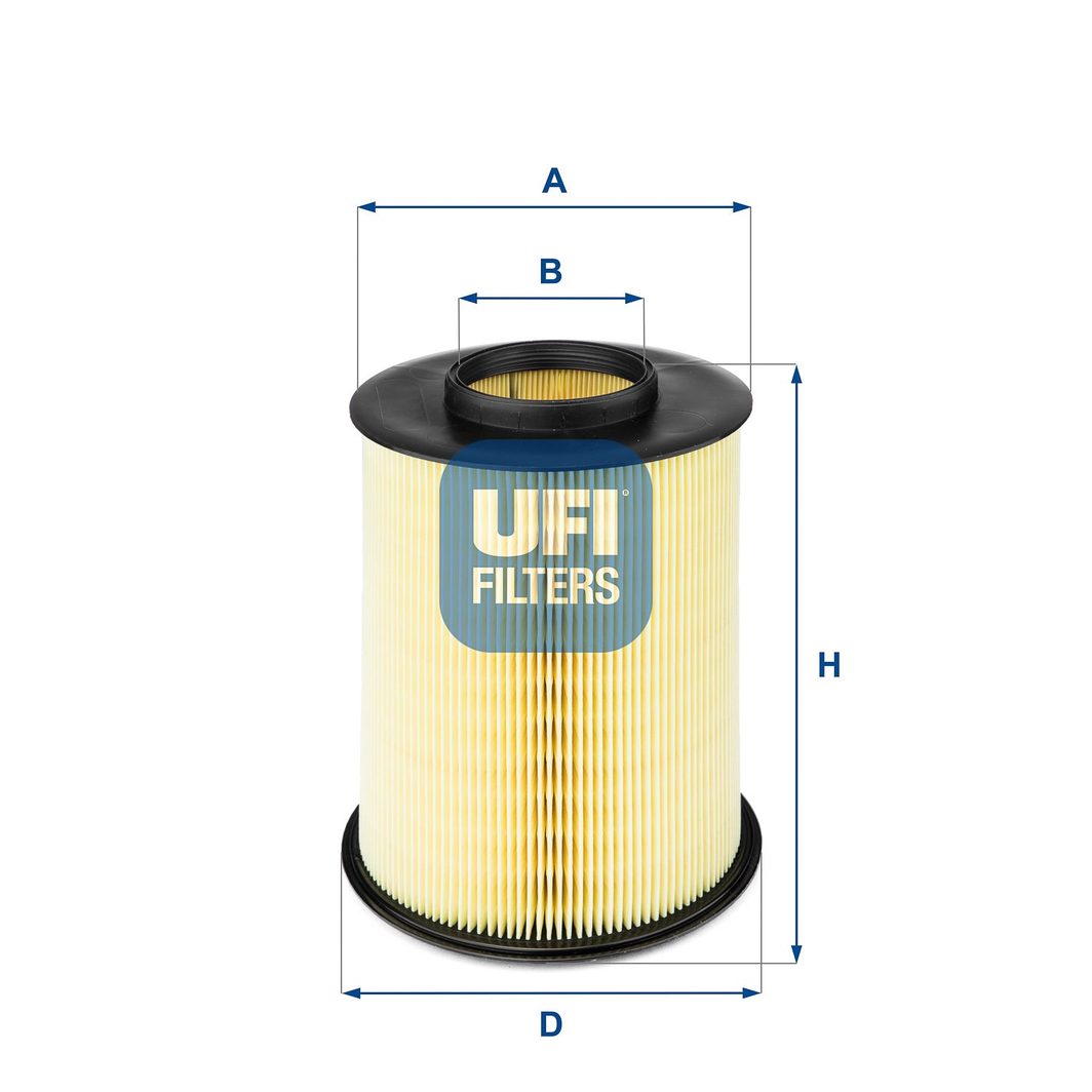 Повітряний фільтр UFI 2767500 - zapix