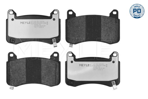 Гальмівні колодки дискові MEYLE 0252615216PD - zapix