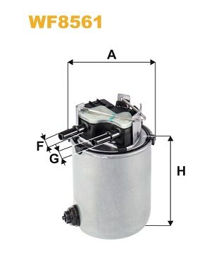 Паливний фільтр WIX FILTERS WF8561