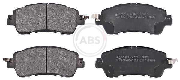 Гальмівні колодки дискові A.B.S. 35107 - zapix