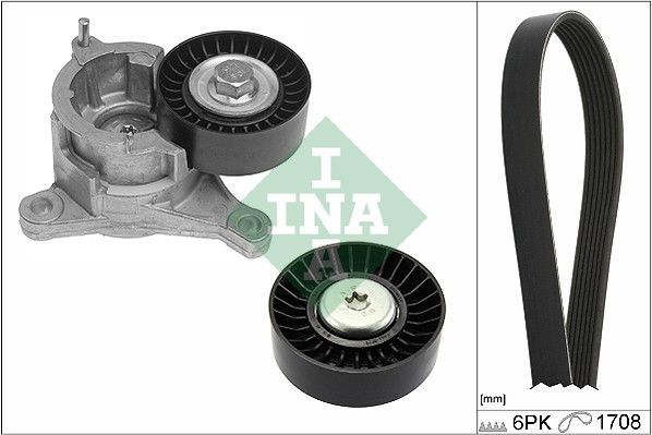 Комплект поліклинових ременів SCHAEFFLER INA 529018410 - zapix