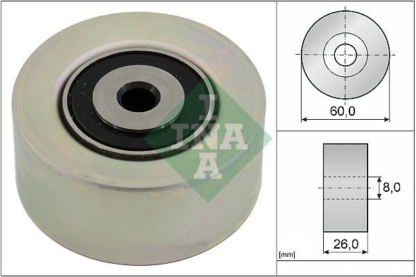 Ролик натяжний ременя приводного SCHAEFFLER INA 531055010 - zapix