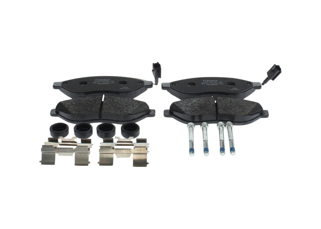 Гальмівні колодки дискові BOSCH 0986494591 - zapix