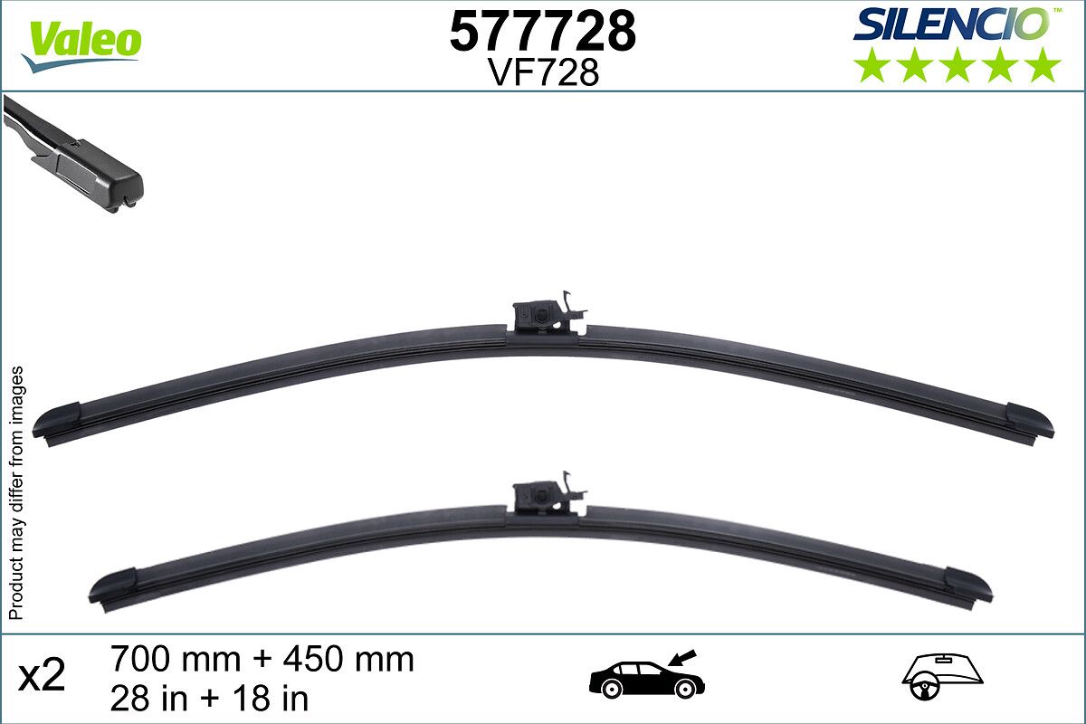 Щітка склоочисника VALEO 577728 - zapix