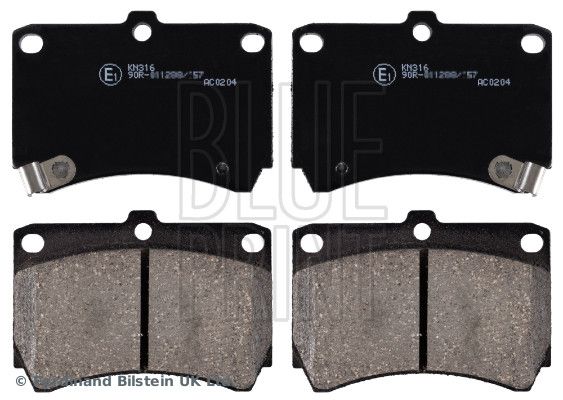Тормозные колодки дисковые BLUE PRINT ADM54249