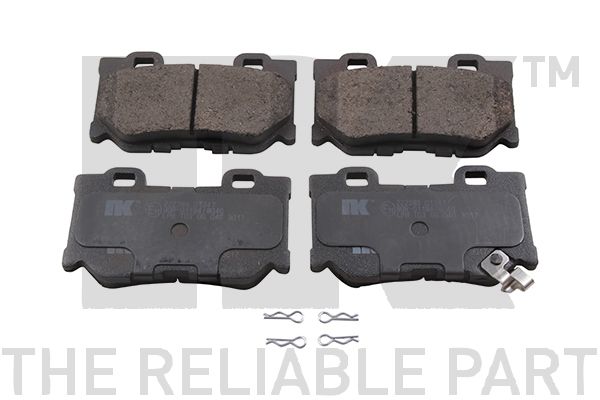 Гальмівні колодки дискові NK 222288 - zapix