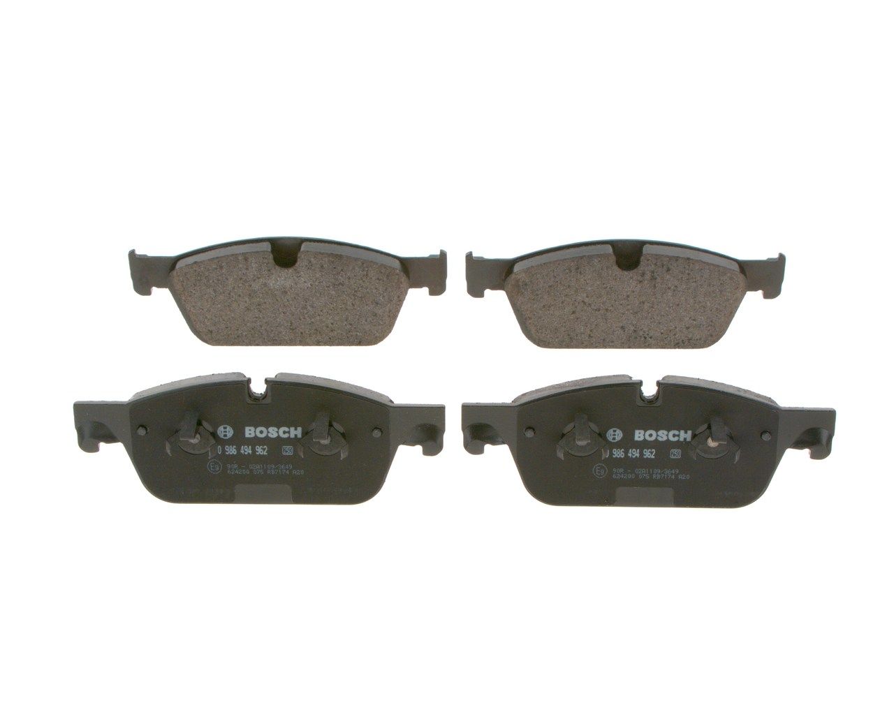 Гальмівні колодки дискові BOSCH 0986494962 - zapix