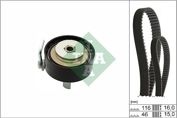 Комплект ременя ГРМ SCHAEFFLER INA 530074510 - zapix