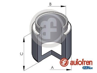 Поршень гальмівного супорта AUTOFREN SEINSA D025128 - zapix