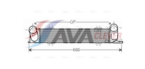 Інтеркулер AVA QUALITY COOLING BWA4538 - zapix