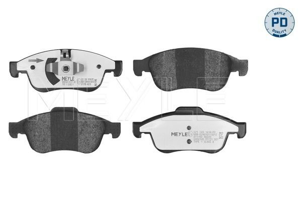 Гальмівні колодки дискові MEYLE 0252491418PD - zapix