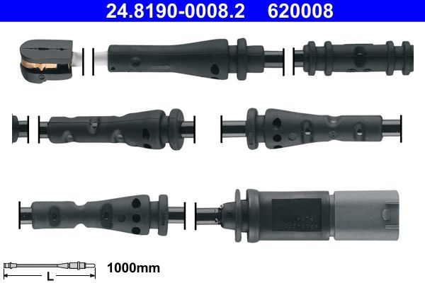 Датчик зносу гальмівних колодок ATE 24819000082 - zapix