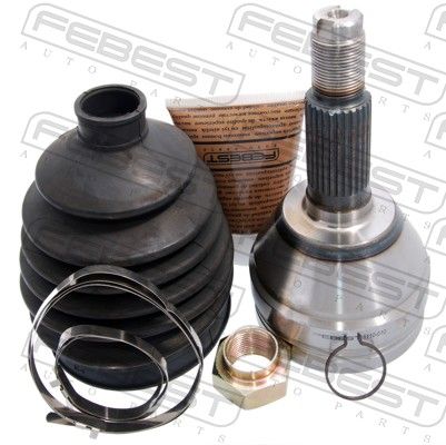 Шарнір рівних кутових швидкостей (ШРКШ) FEBEST 1110010 - zapix