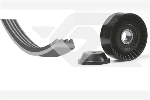 Комплект поліклинових ременів HUTCHINSON KHV146 - zapix