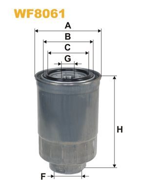 Паливний фільтр WIX FILTERS WF8061 - zapix