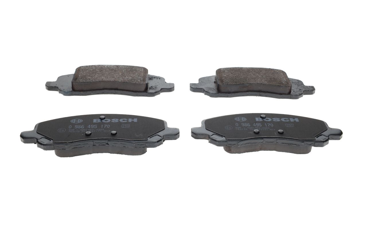 Гальмівні колодки дискові BOSCH 0986495170 - zapix