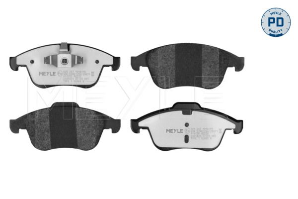 Гальмівні колодки дискові MEYLE 0252471018PD - zapix