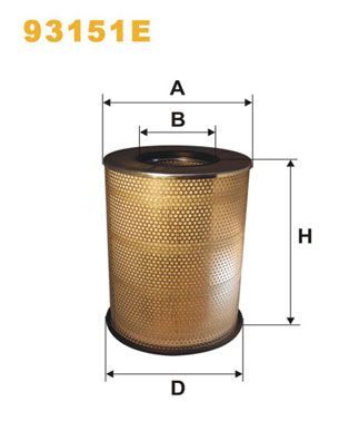 Воздушный фильтр WIX FILTERS 93151E
