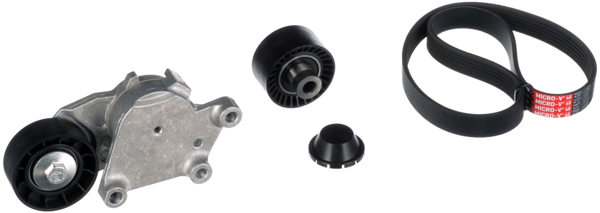 Комплект поліклинових ременів GATES K016PK803 - zapix
