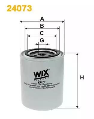 Гідравлічний фільтр WIX FILTERS 24073 - zapix