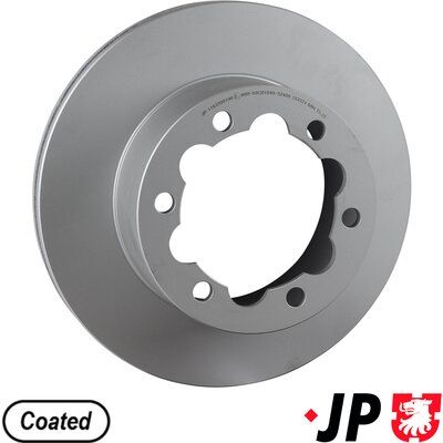 Гальмівний диск JP GROUP 1163209100 - zapix
