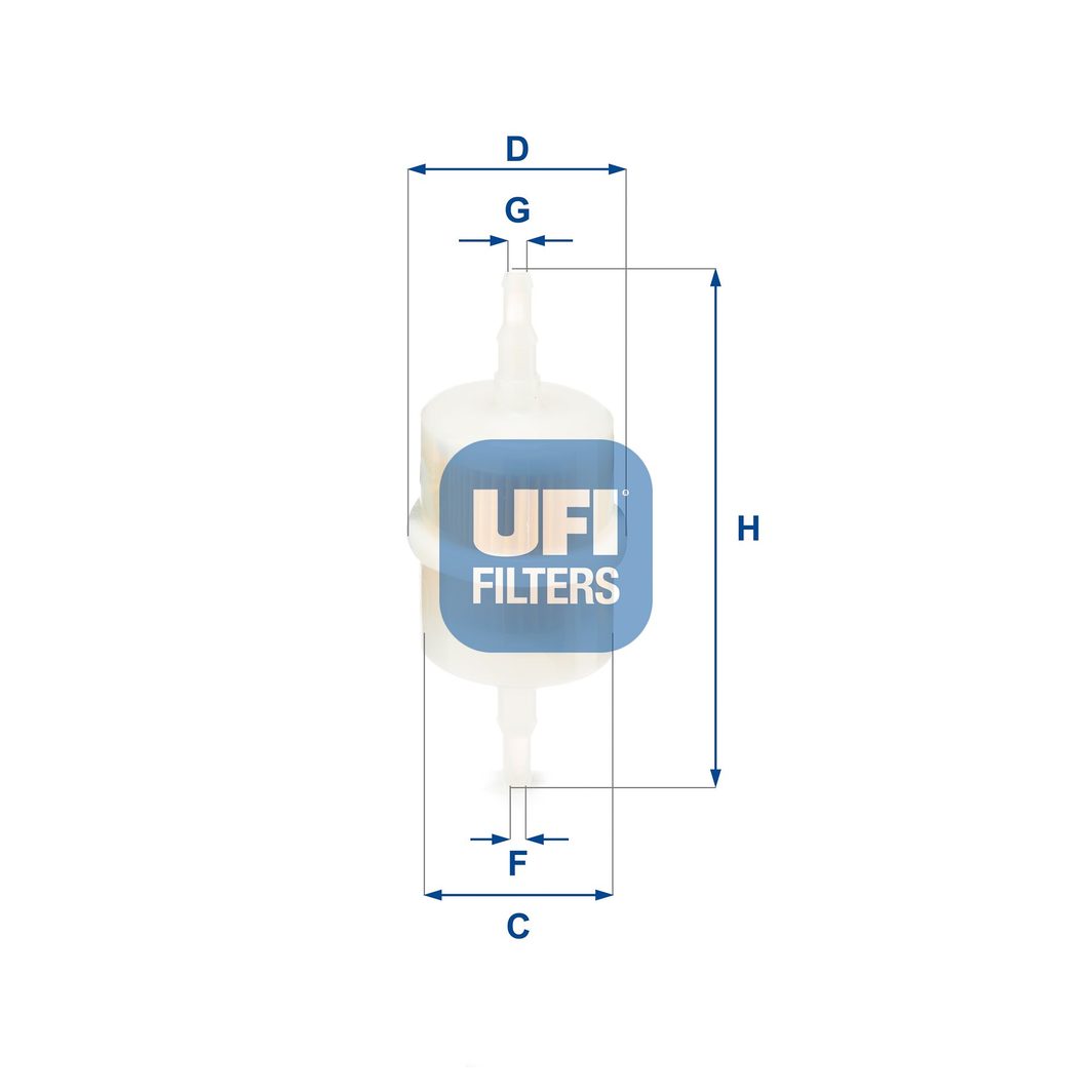 Паливний фільтр UFI 3101200 - zapix