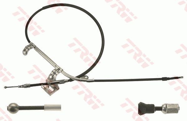 Трос ручного гальма TRW GCH428 - zapix