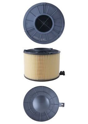 Повітряний фільтр MAHLE LX4411 - zapix