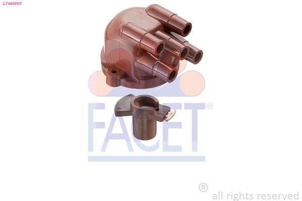 Кришка розподільника запалювання FACET 27666PHT - zapix