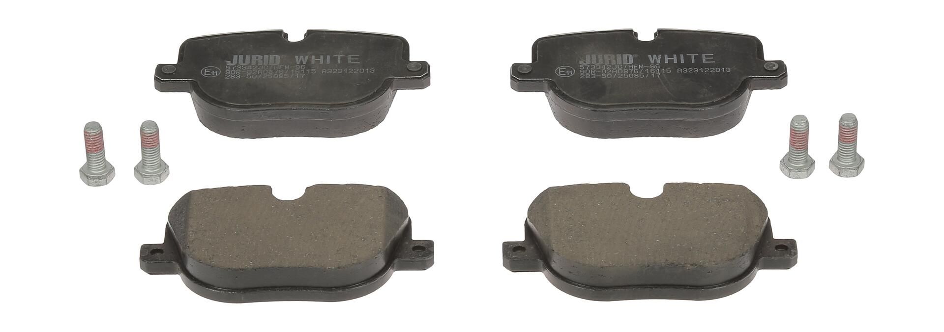 Гальмівні колодки дискові JURID 573342JC - zapix