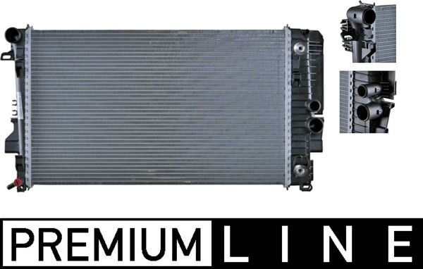 Радіатор охолодження двигуна MAHLE CR1173000P - zapix