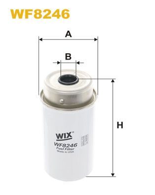 Паливний фільтр WIX FILTERS WF8246 - zapix