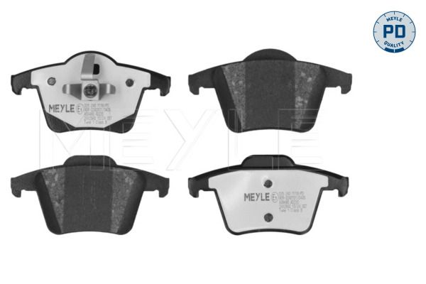 Гальмівні колодки дискові MEYLE 0252401118PD - zapix