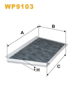 Фільтр салону WIX FILTERS WP9103